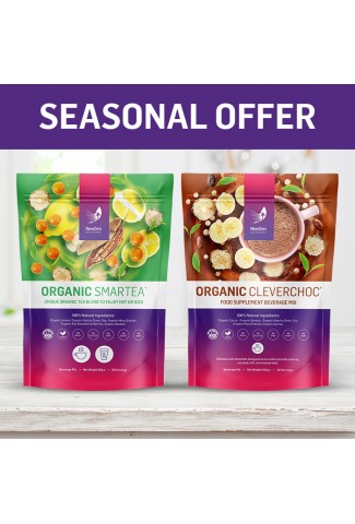 Seasonal offer - x1 Organic Smartea and x1 Organic CleverChoc - Normal SPR £88.99